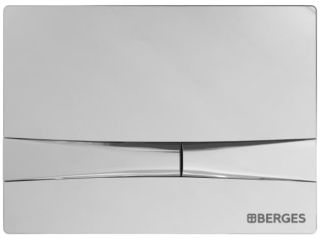 Кнопка смыва Berges Novum хром глянец 040053